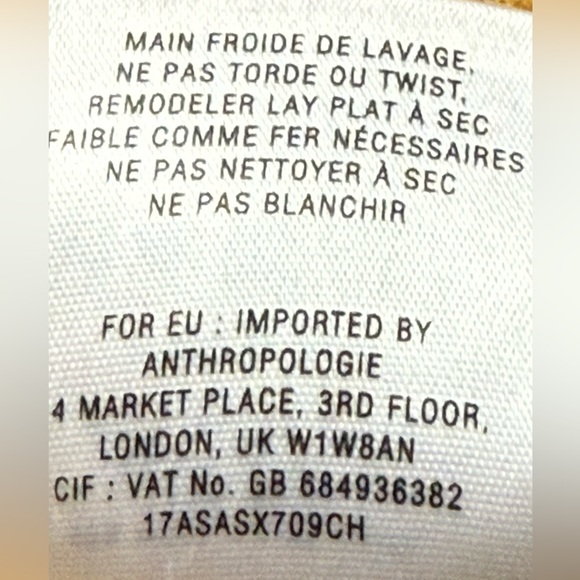 Anthropologie Far Away From Close Cable Knit Wool Sweater Cardigan Duster Small - Picture 6 of 7